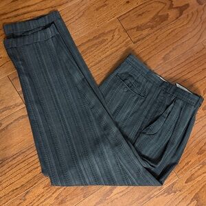 Vintage Vincente Nesi Men’s Charcoal slacks- size 34 L